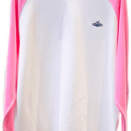 Pink Raglan Long-Sleeve Top