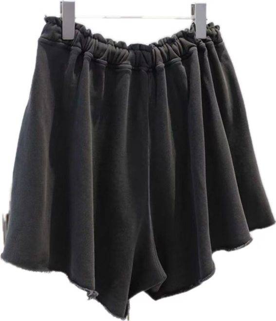 black loose shorts - 图片 2