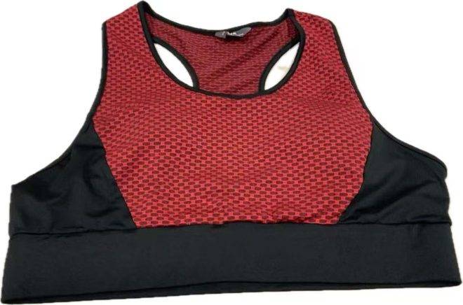 red sports vest