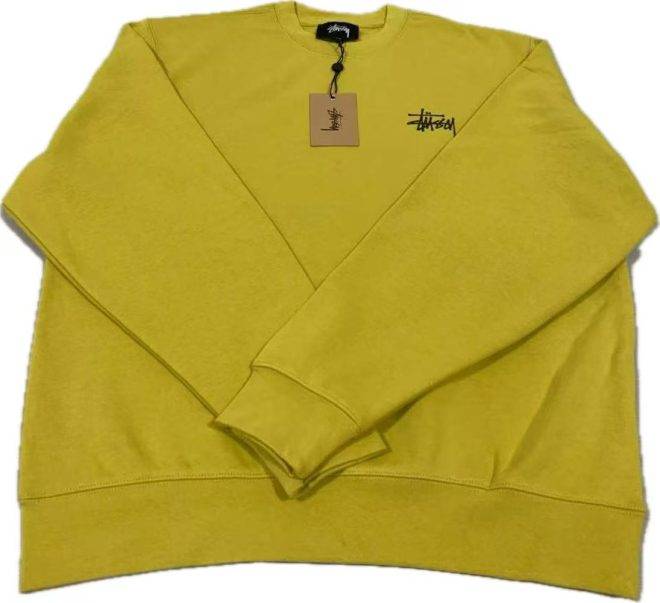 yellow pullover